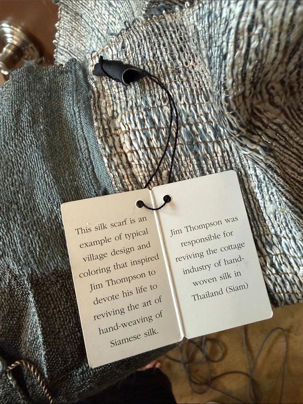 NWT 100% Silk Jim Thompson Thailand Scarf